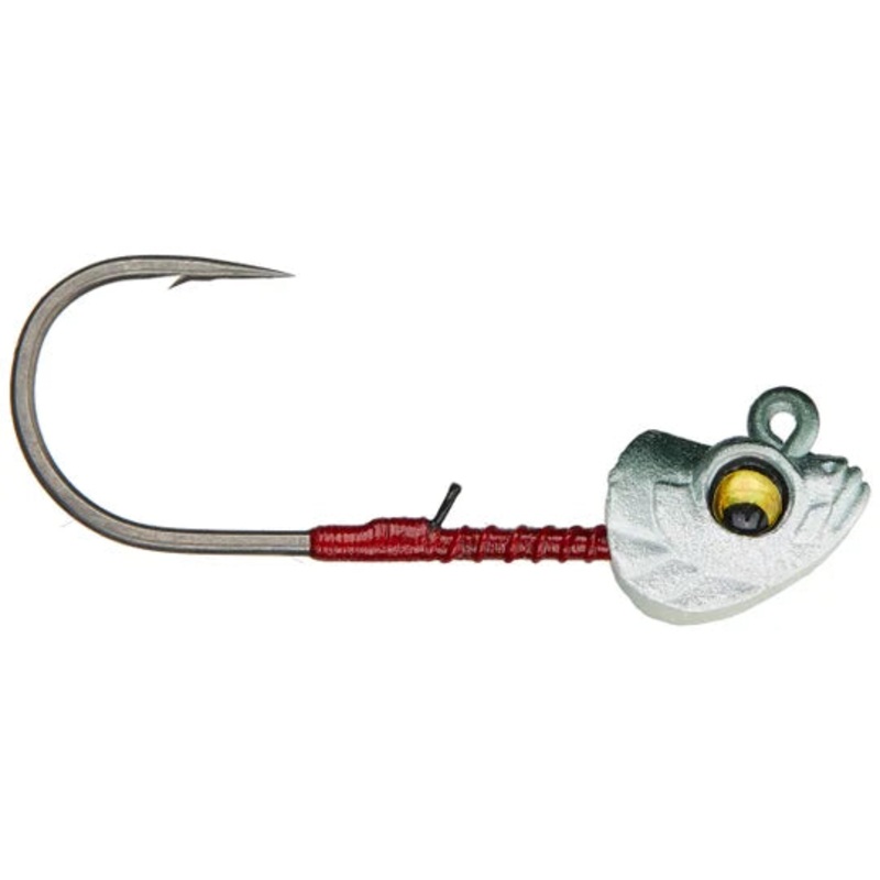 Megabass OKASHIRA HEAD (1/8oz) #3/0 - Real Minnow