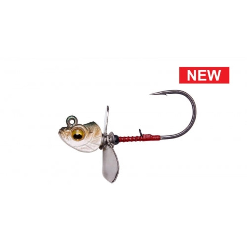 Megabass OKASHIRA SCREWHEAD (1/8oz) #3/0 - TENNESSEE SHAD
