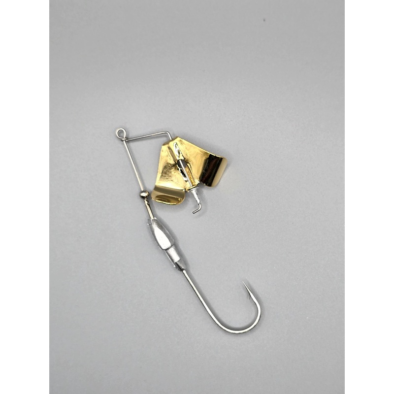 Brazalo Wee Whacker Mini Buzzbait - Gold Blade