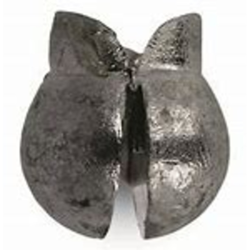 Eagle Claw Removable Split Shot -Size 4 - 15pk