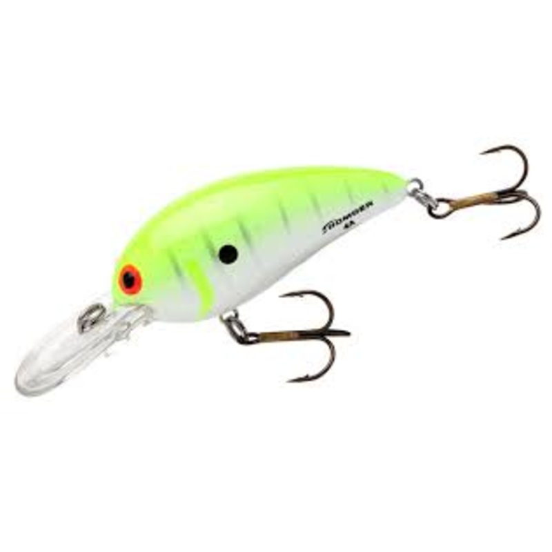 Bomber Model 4A Chartreuse Shad