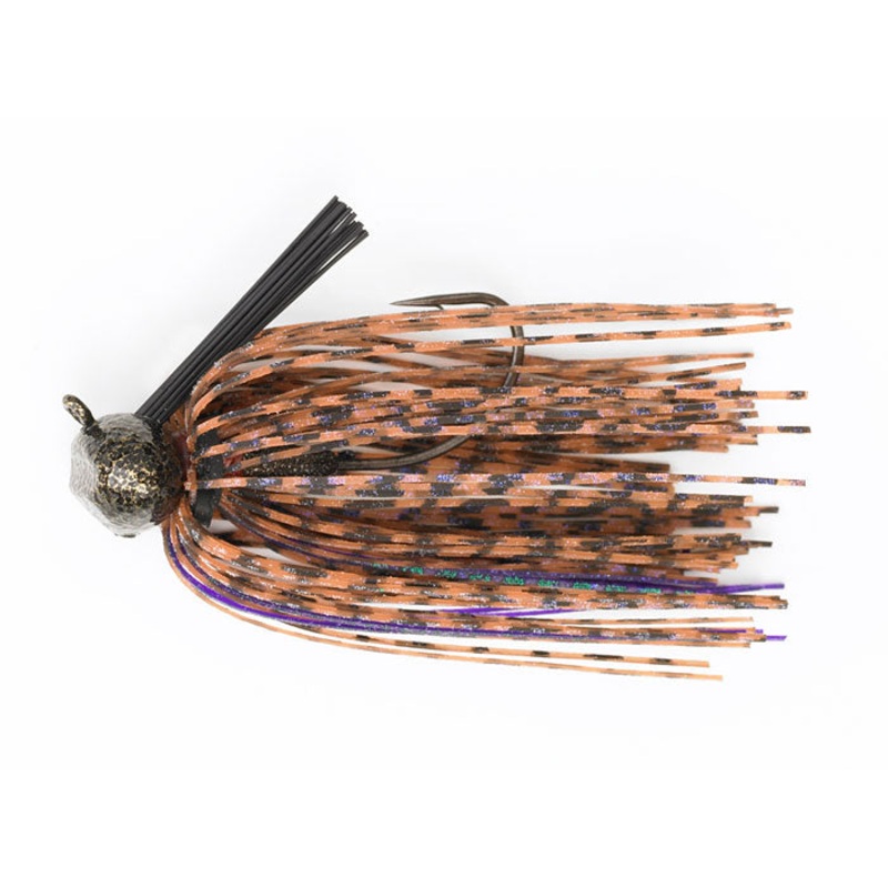 Jewel Heavy Cover Football Jig 5/8oz - Peanut Butter & Jelly 2pk
