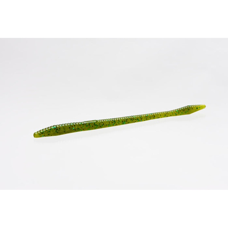 Zoom Trick Worm 6.5'' - Kudzu 20pk