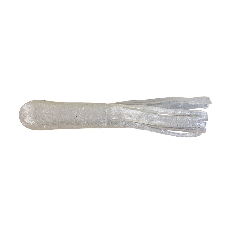 Big Bite 1.5" Crappie Tube - Pearl 10pk