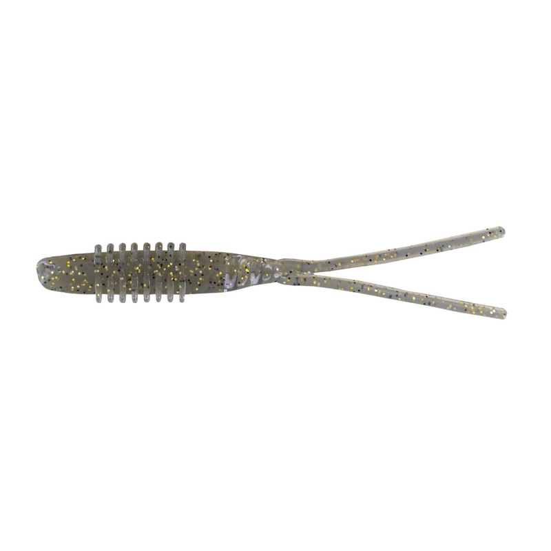 Big Bite 4.25" Kamikaze Swimon Split Tail - Smoky Gold 7pk