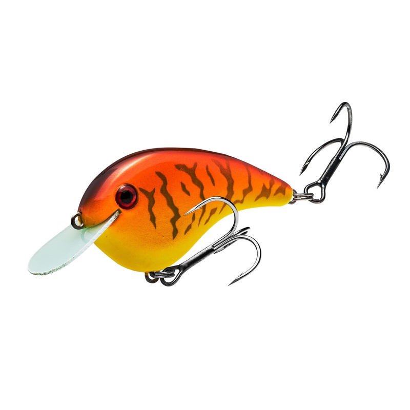 Strike King Chick Magnet Flat Side Crankbait - Spring Craw