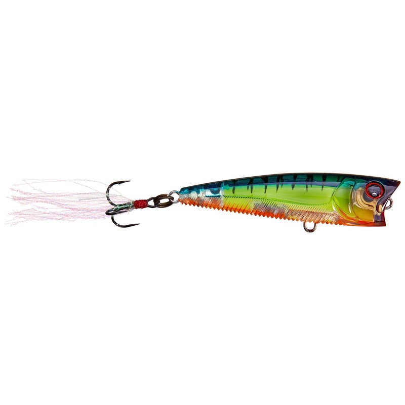 Yo-Zuri Popper 3/8oz Prism Fire Tiger