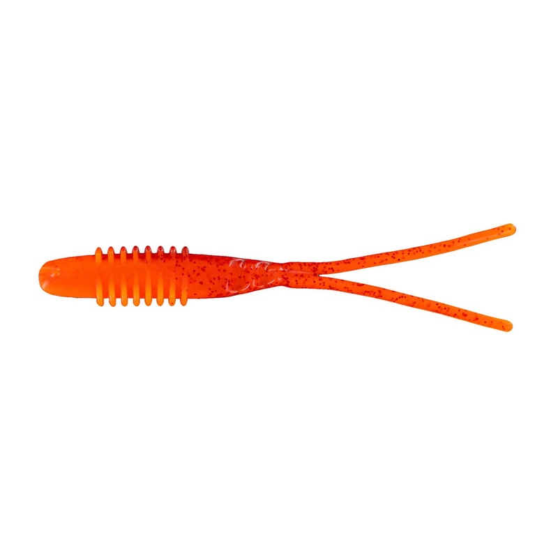 Big Bite 4.25" Kamikaze Swimon Split Tail - Flamethrower 7pk