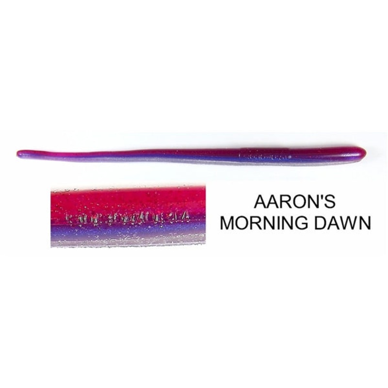Roboworm Straight Tail 6'' Aaron's Morning Dawn 10pk