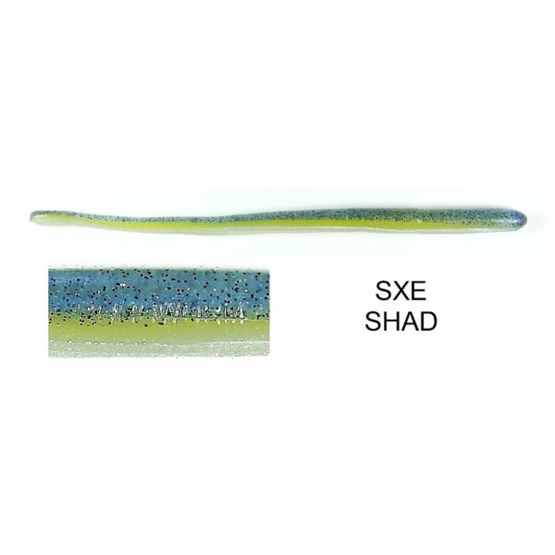 Roboworm Straight Tail 6'' SXE Shad 10pk