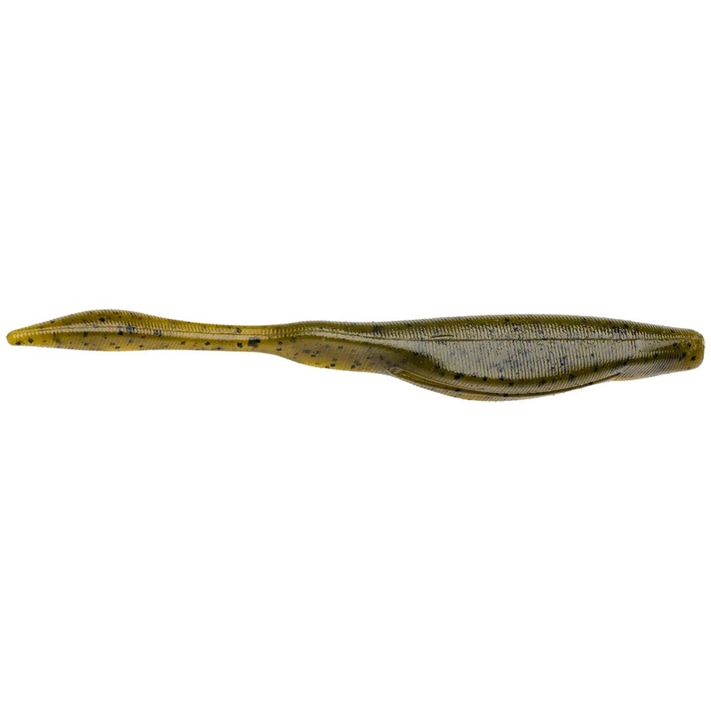Strike King KVD 5" Caffeine Shad  - Green Pumpkin  8pk