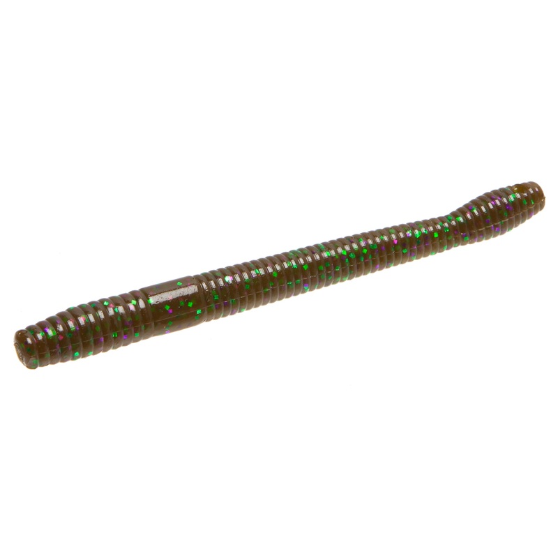 Zoom Magnum Finesse 5'' - Green Pump Purple Green 10pk
