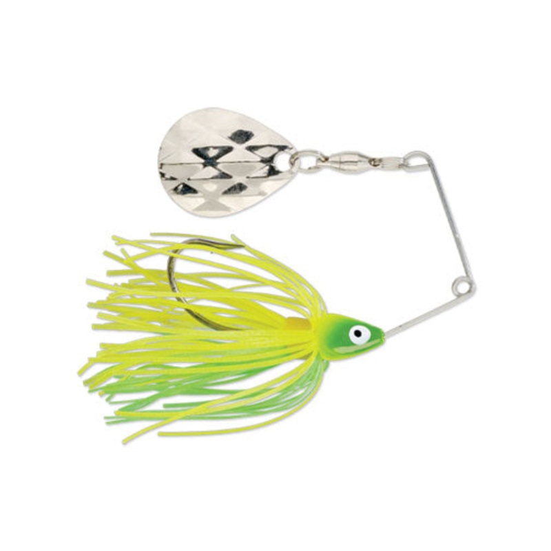 Strike King Mini-King Spinnerbait - Chartreuse/Lime Head Chartreuse/Lime Skirt