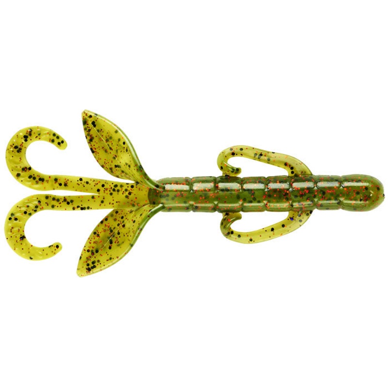 Yum Christie Critter 3.5'' - Watermelon/Red Flake 10pk