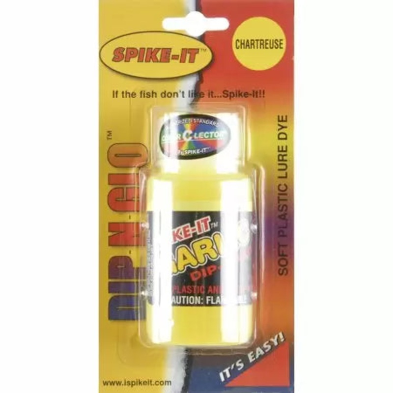 Spike-it Dip-N-Glo 2oz - Chartreuse - Garlic Scented
