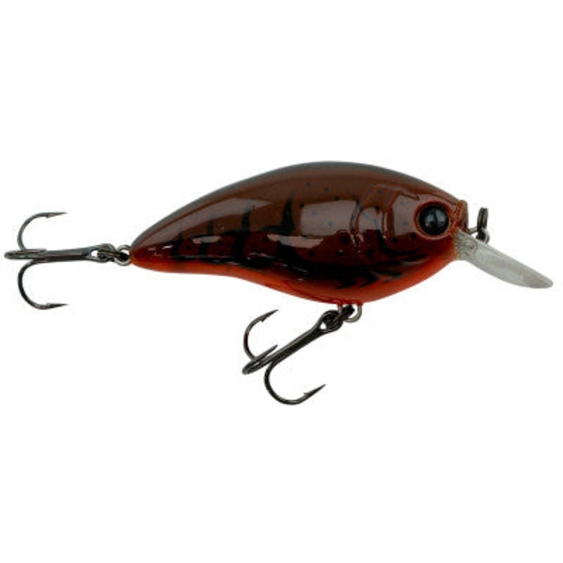 Yozuri Flat Crank 55 Floating - Translucent Brown Crawfish