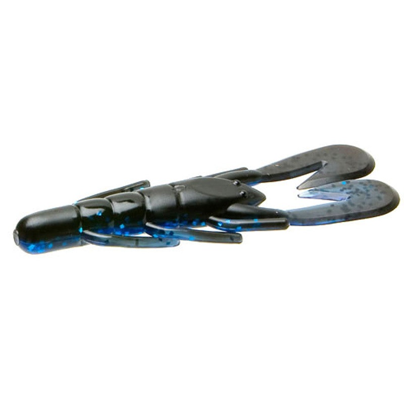 Zoom Mag U-V Speed Craw  4.25" - Black Sapphire 10pk