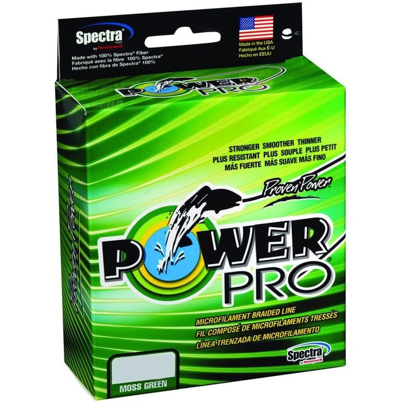 Power Pro Braid 10lb 150 yds - Moss Green