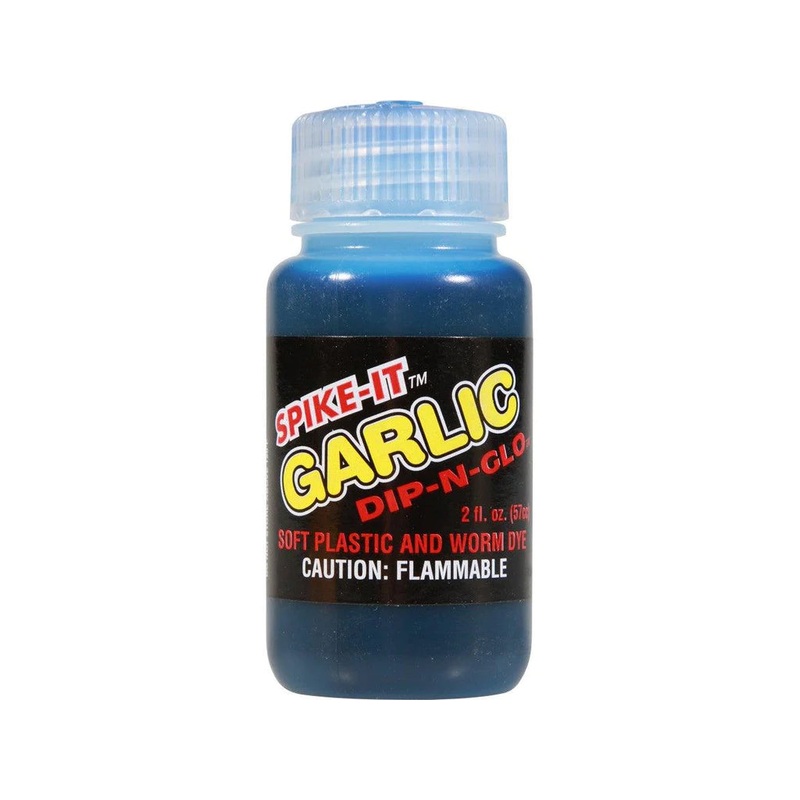 Spike-It Dip-N-Glo 2oz - Blue - Garlic Scented