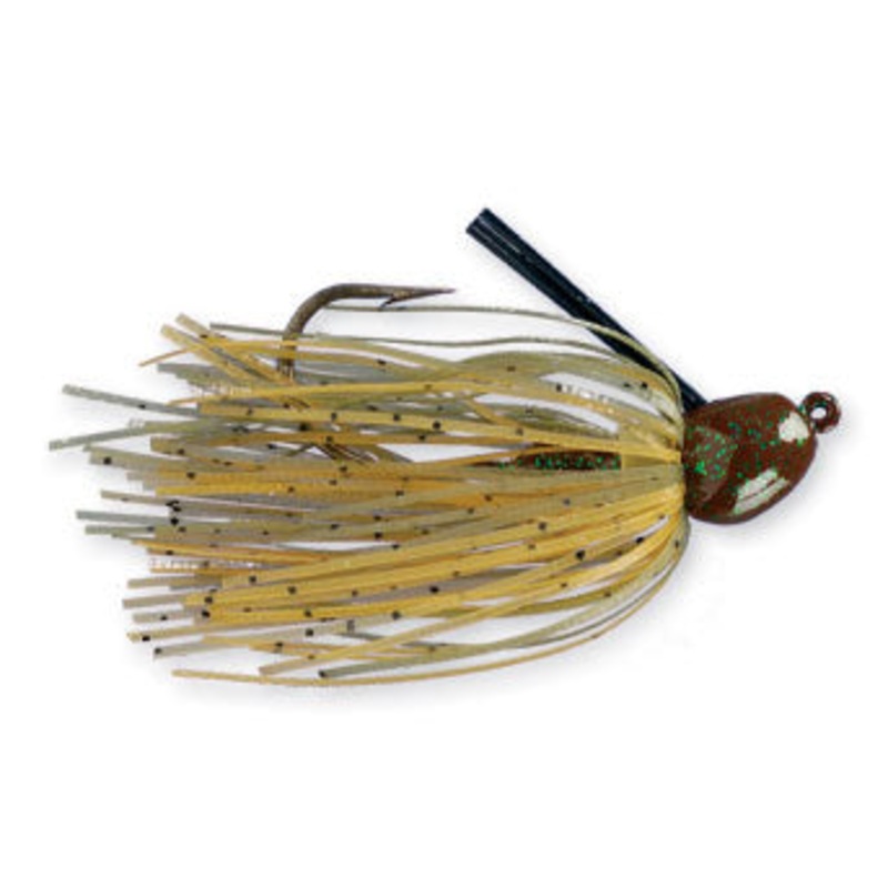 Strike King Bitsy Bug Mini Jig 1/4oz - Green Crawfish