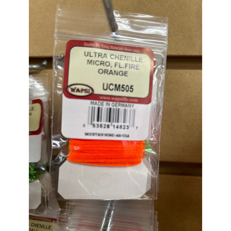Wapsi Ultra Chenille Micro - FL Fire Orange