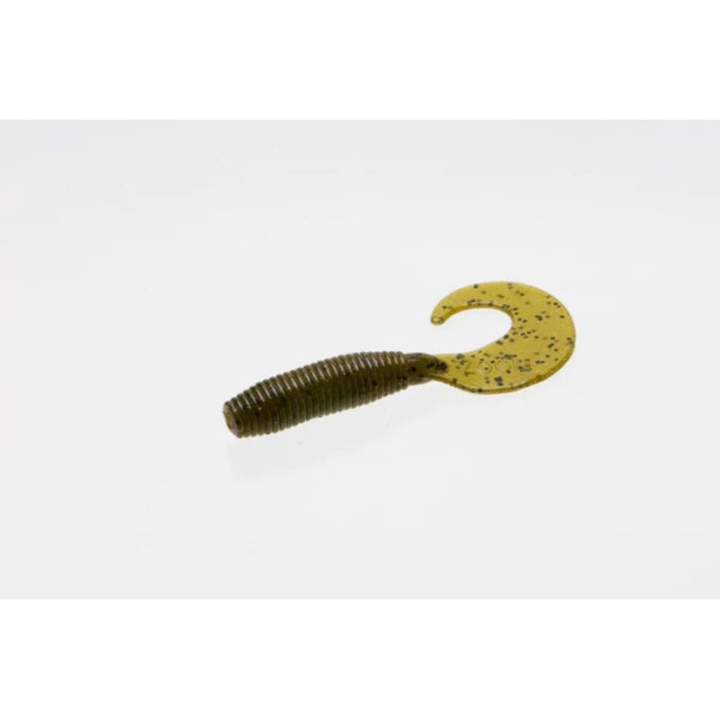 Zoom Fat Albert Grub 3'' - Green Pumpkin 10pk