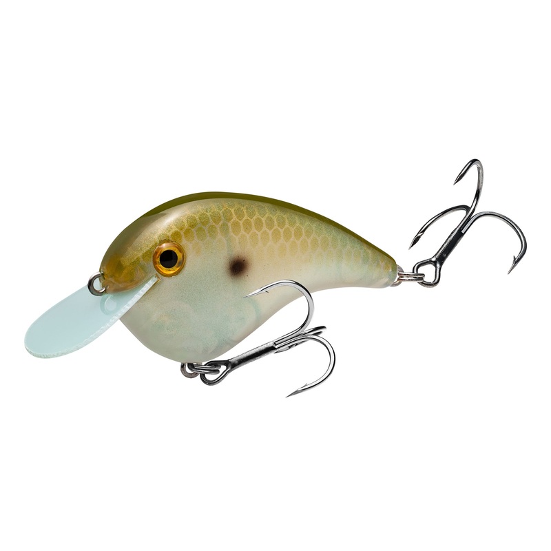 Strike King Chick Magnet Flat Side Crankbait - Green Gizzard Shad