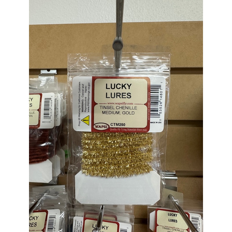 Wapsi Tinsel Chenille Medium - Gold
