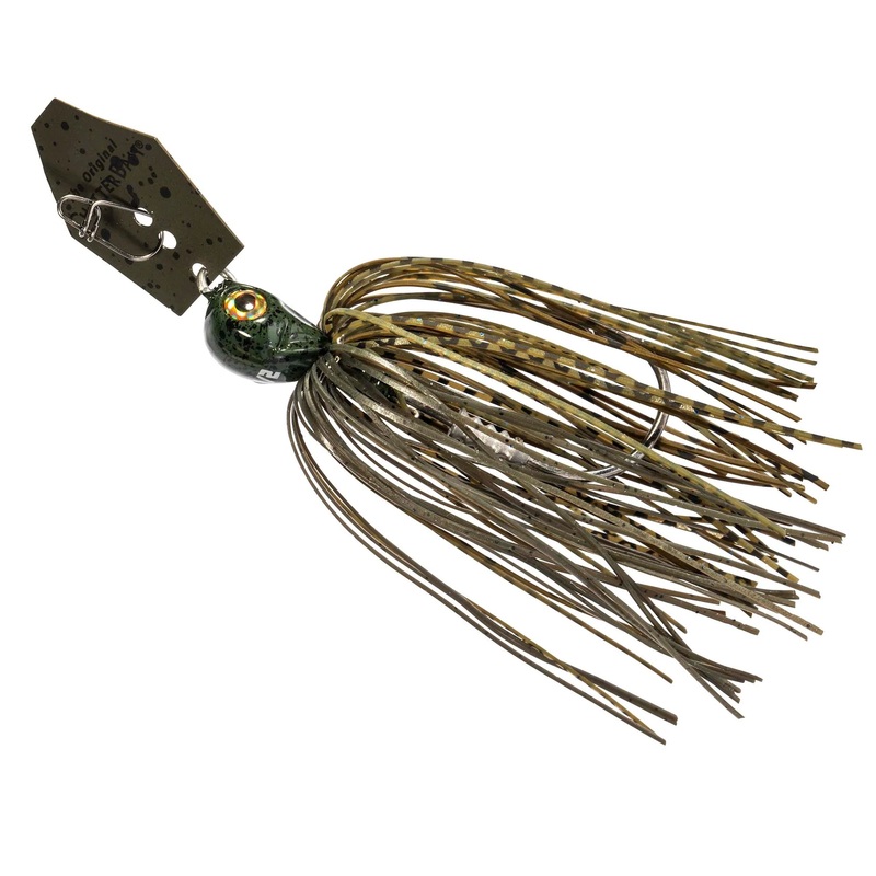 Z-Man Chatterbait Elite EVO 1/2oz - Green Pumpkin