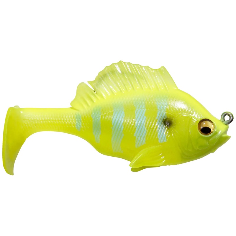 Megabass Sleeper Gill 3.2" 3/4oz - Ghost Lime Chartreuse Gill
