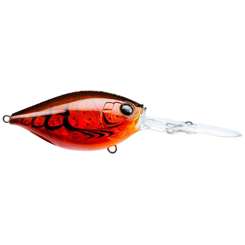 Yo-Zuri 3DR-X Crank DD 50 - Translucent Brown Crawfish