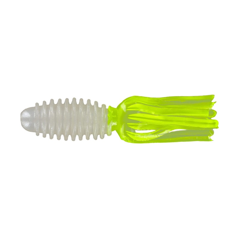 Big Bite Slab Tube 1.75" - Pearl/Chart 10pk