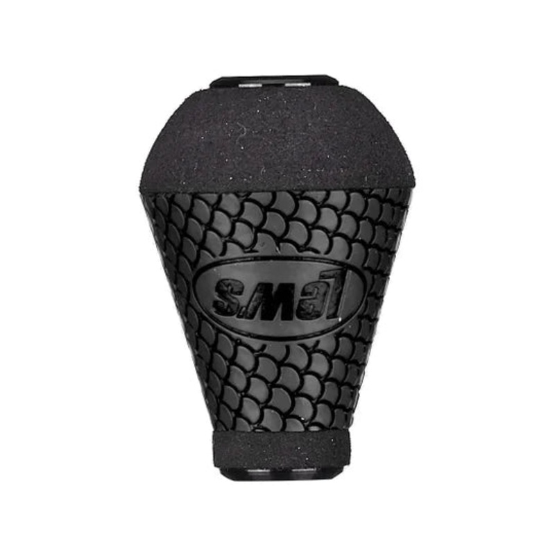 Oversize Round Black Winn Knob