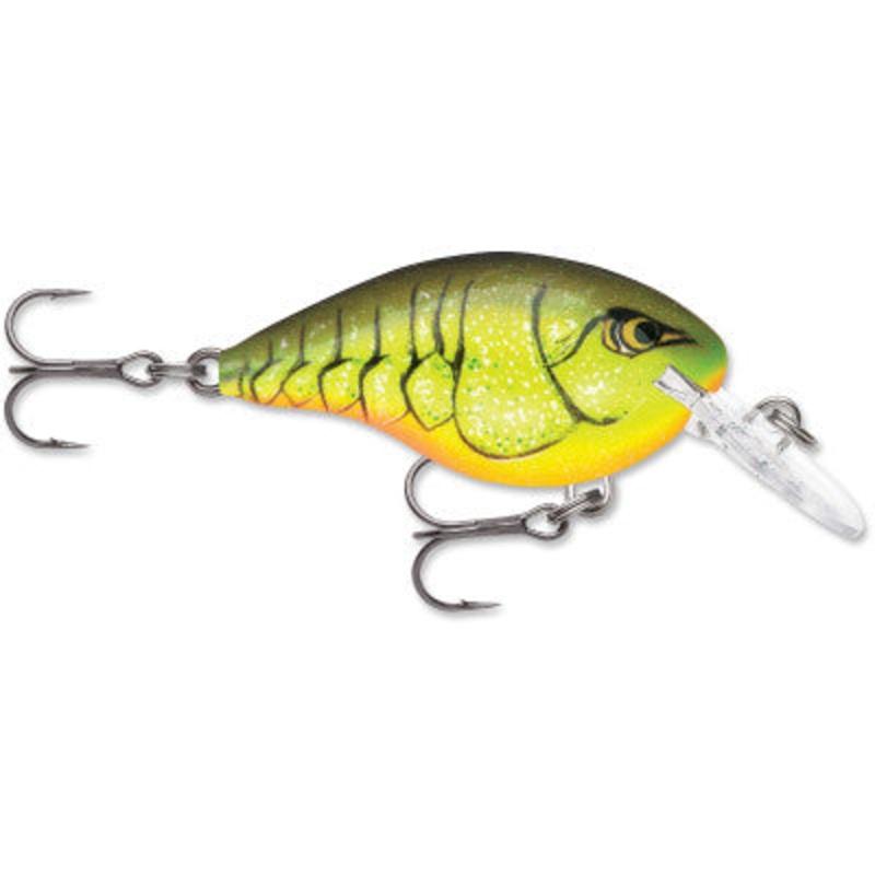 RAPALA DT-8 - CHARTREUSE ROOT BEER CRAW