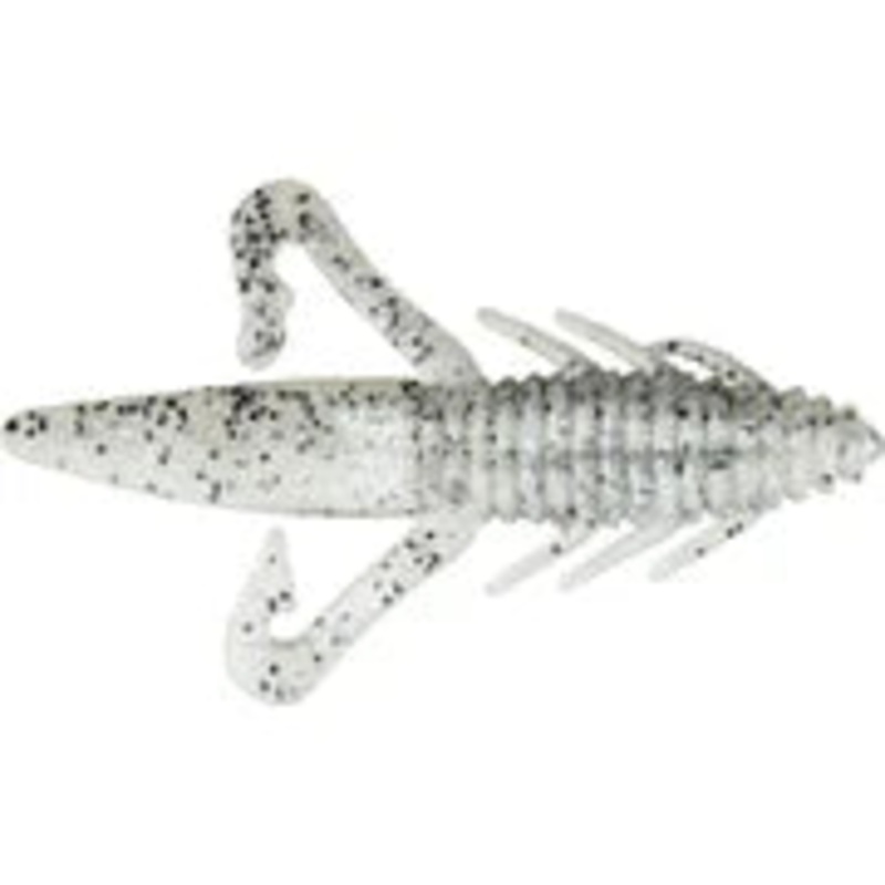Gene Larew 4.25" Biffle Bug 8pk - Pearl Pepper