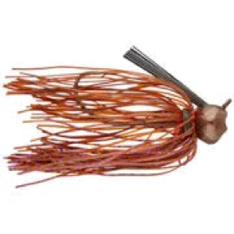 Jewel 1/2oz Football Jig - Brown/Purple Flash 2pk