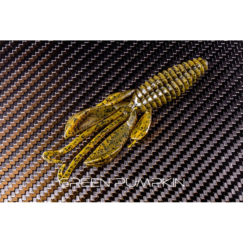 Reaction Innovations Kinky Beaver - Green Pumpkin  7pk