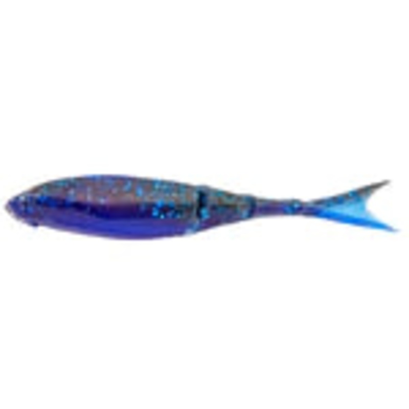Z-Man RAZOR SHADZ 4.5" - BLACK/BLUE LAMINATE 4 PACK