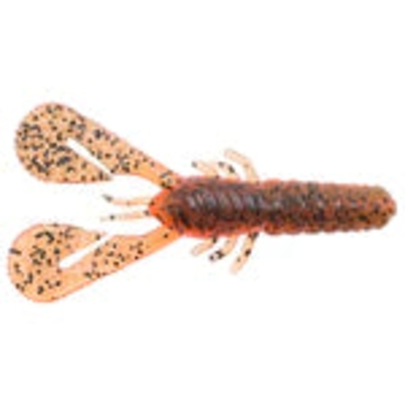 Z-Man TURBO CRAWZ 4" - GREEN PUMPKIN/ORANGE 6 PACK