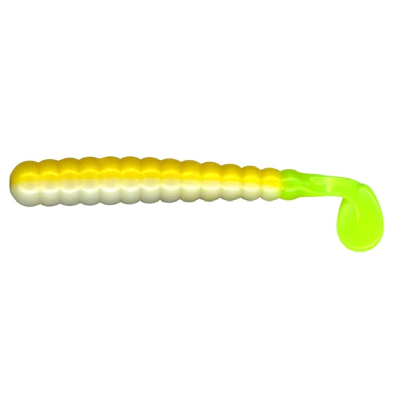 Charlie Brewers Slider 3" Grub 13/pk - Acid Rain