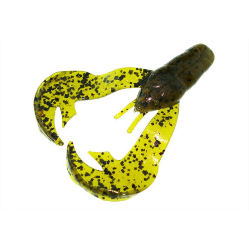 Strike King Rage Chunk - Green Pumpkin 7pk