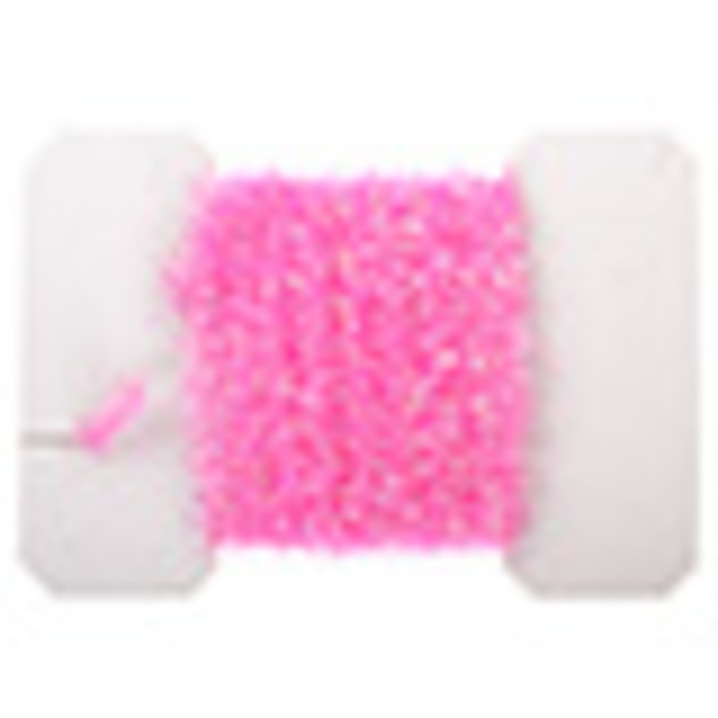 Wapsi Tinsel Chenille Large - FL Pink/Pearl