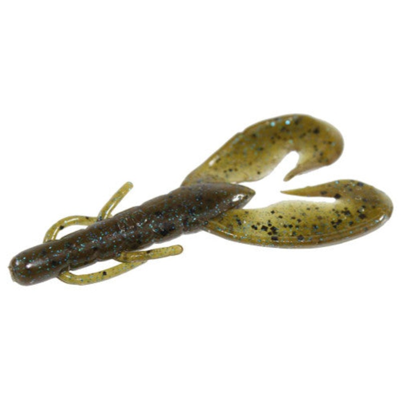 Zoom Super Speed Craw 4'' - Green Pumpkin Blue 8pk