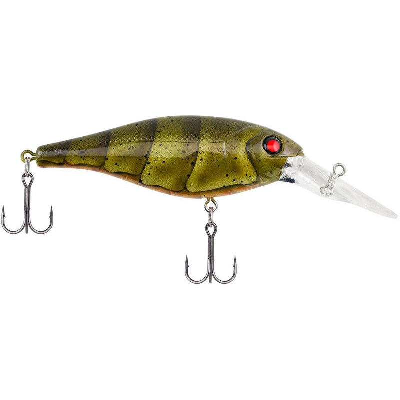 Berkley Bad Shad 5- 2" 1/4oz - Moss Craw