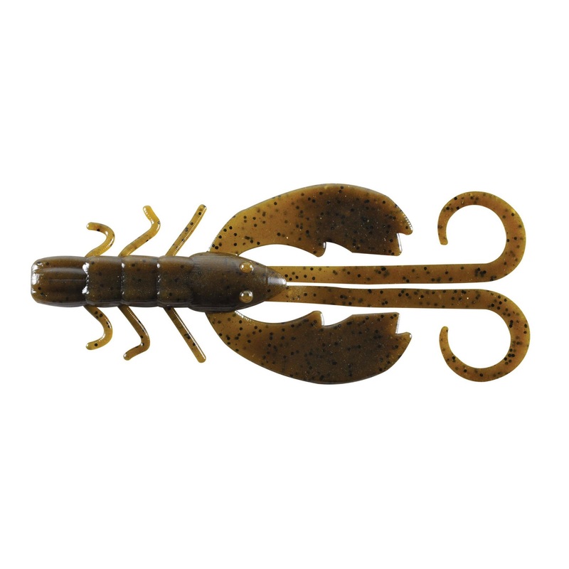 Berkley PB Crazy Legs Chigger Craw 4'' - Green Pumpkin 8pk