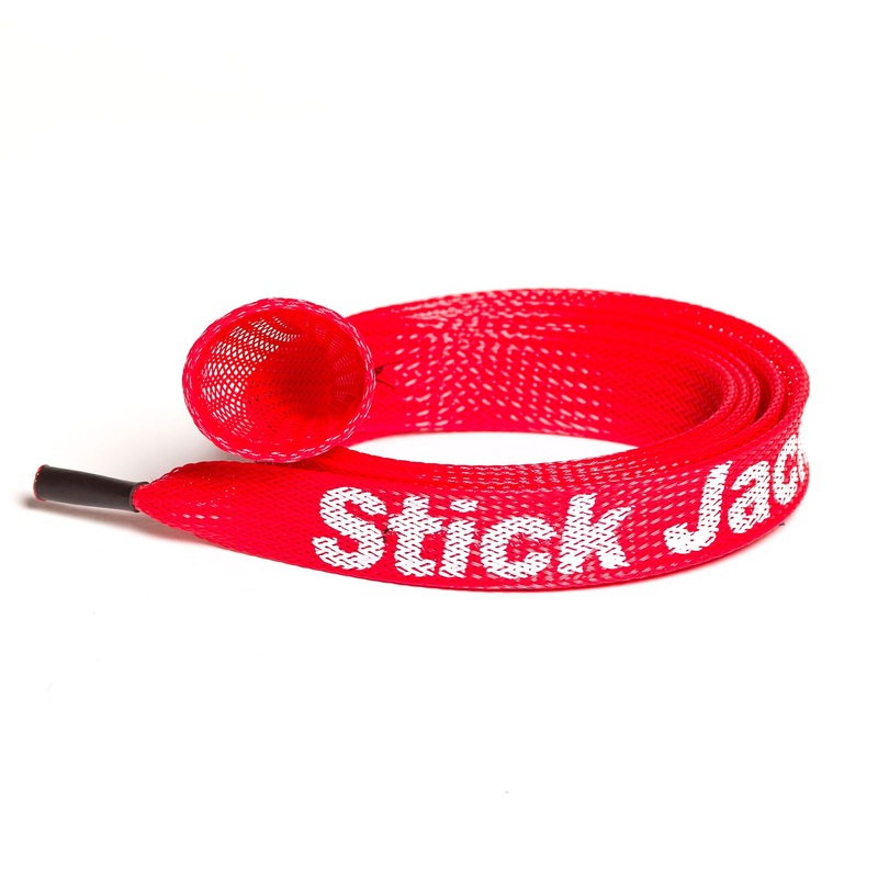 Red Casting Stick Jacket Fishing Rod Cover For Rods up to 7-1/2'