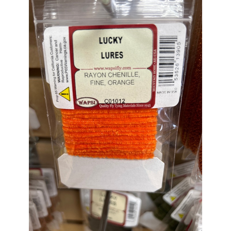 Wapsi Rayon Chenille Fine - Orange