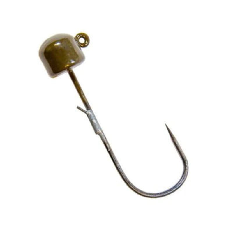 Z-Man POWER FINESSE SHROOMZ JIGS 1/10 OZ GREEN PUMPKIN 3 PACK