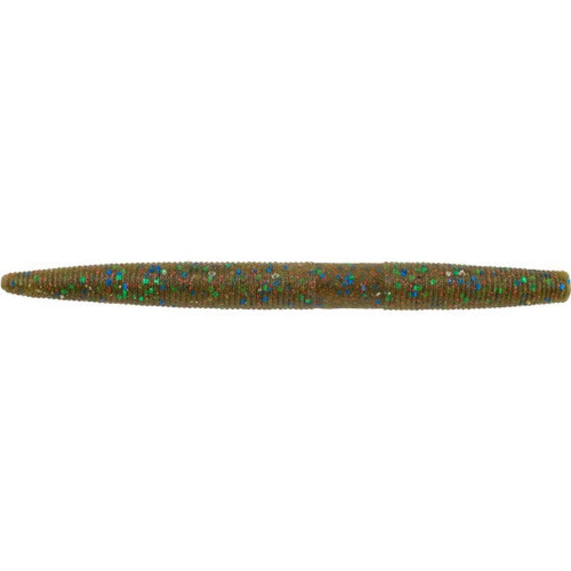 Berkley PB MaxScent The General 6" - Green Pumpkin Candy Red 5pk