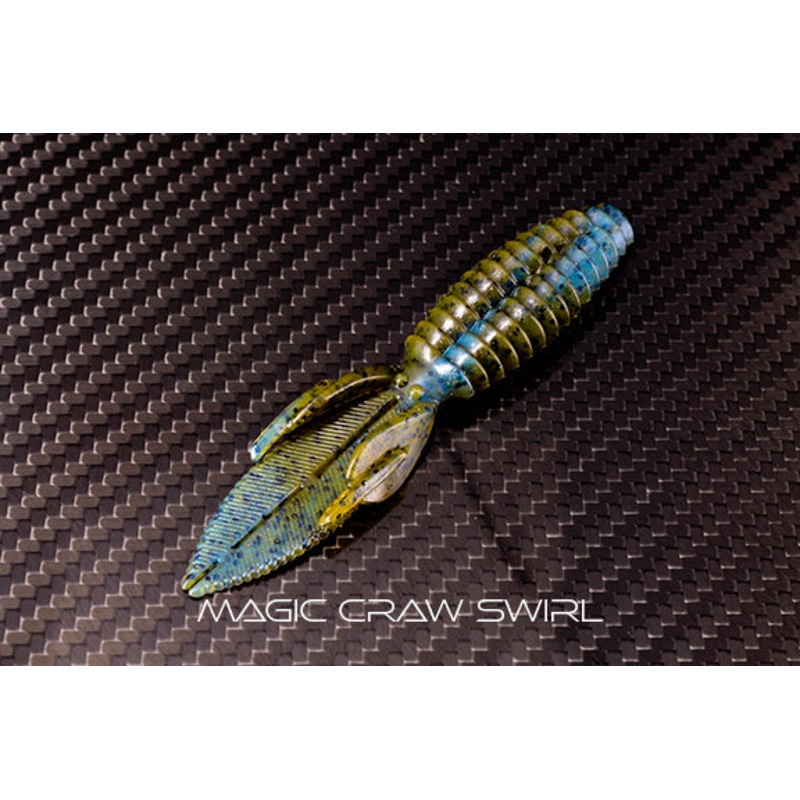 Reaction Innovations Sweet Beaver 4.20 - Magic Craw Swirl  8pk